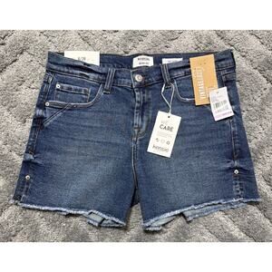 Kensie Jeans Vintage Luxe Women's The Short Size 6/28 Lesina Blue Denim Shorts